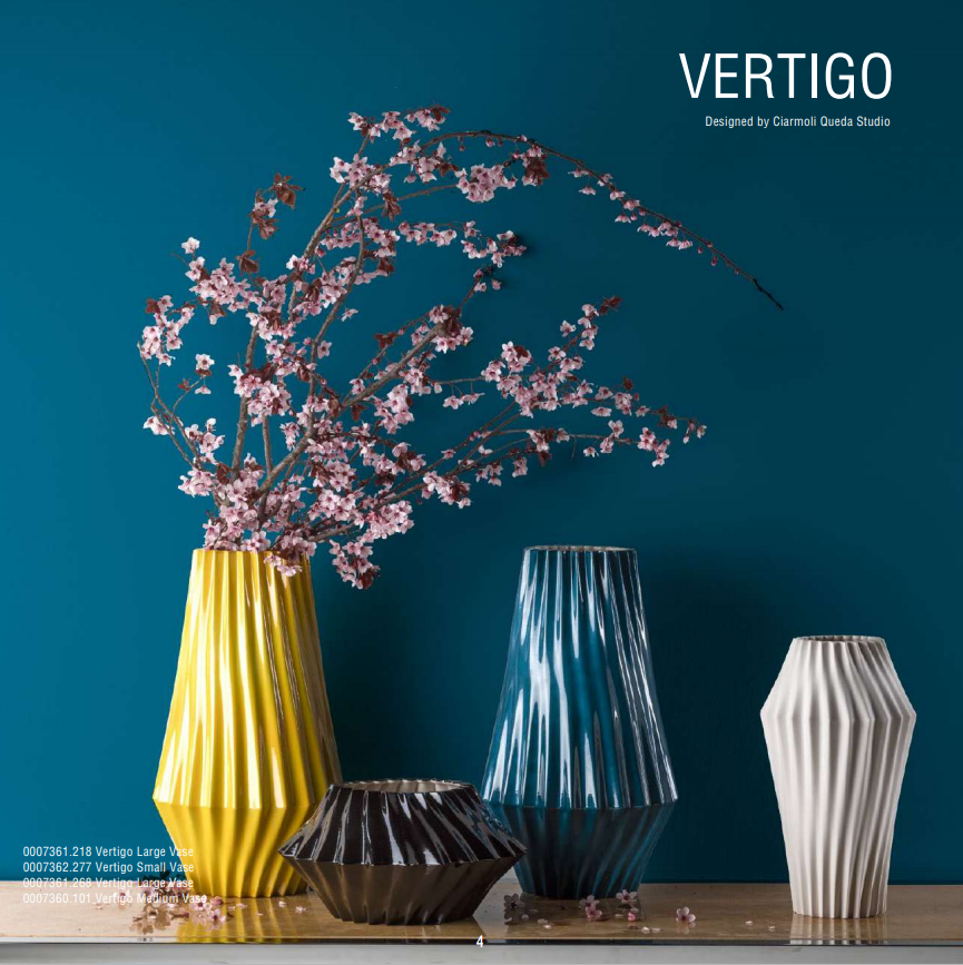 VILLARI Ваза VERTIGO большая